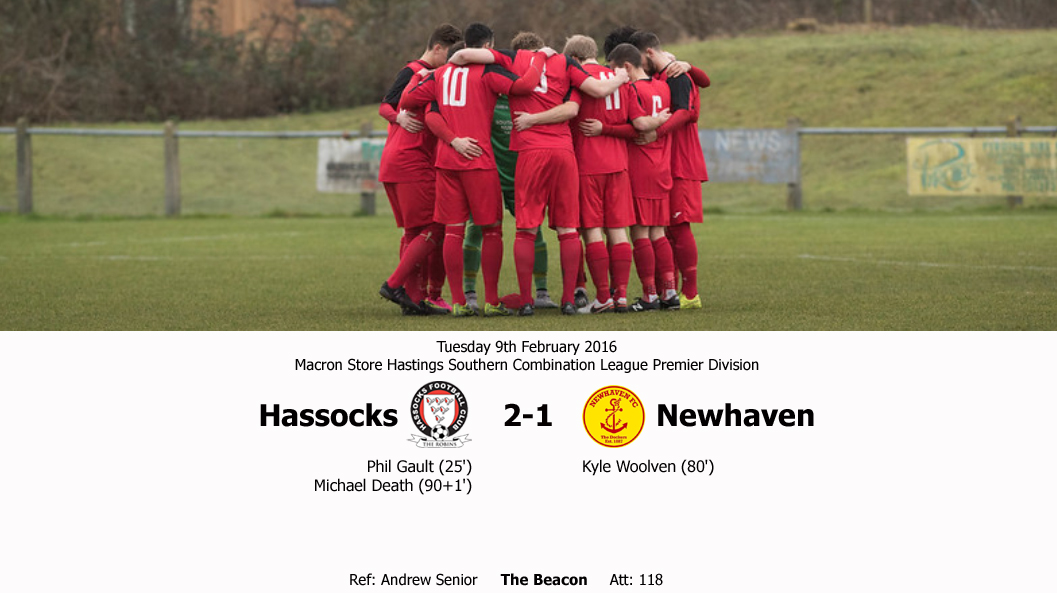 Report: Hassocks 2-1 Newhaven, 09/02/16