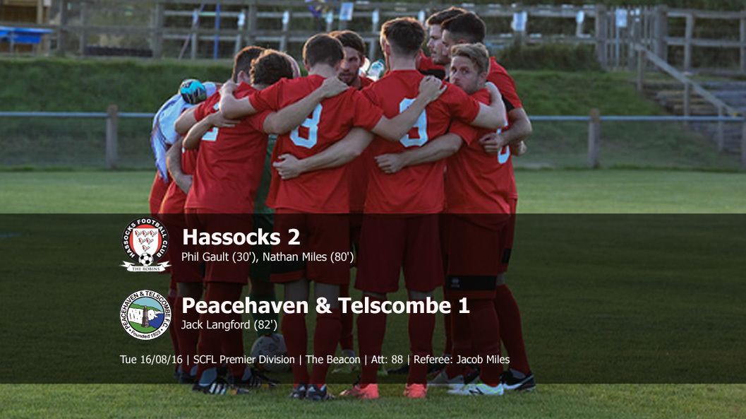 Report: Hassocks 2-1 Peacehaven & Telscombe, 16/08/16