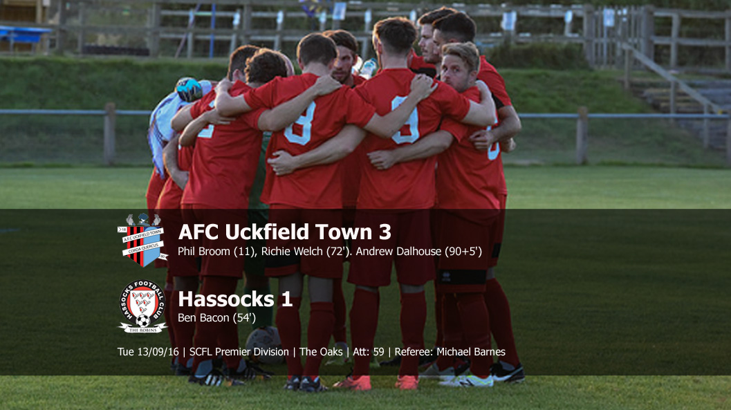 Report: AFC Uckfield Town 3-1 Hassocks, 13/09/16