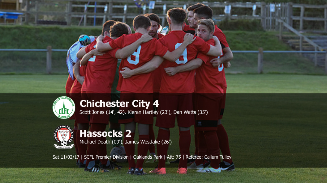 Report: Chichester City 4-2 Hassocks, 11/02/17
