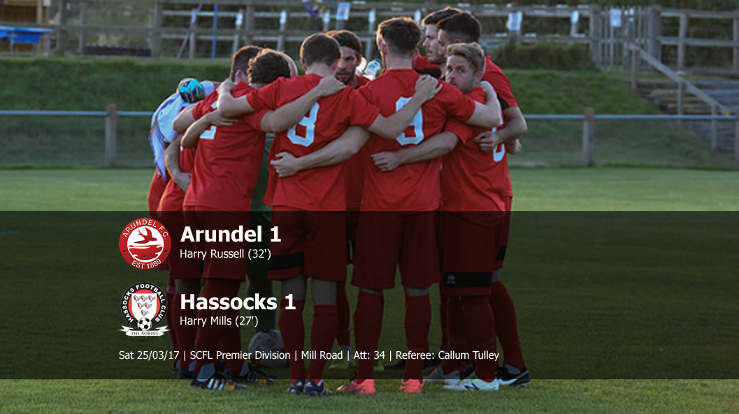 Report: Arundel 1-1 Hassocks, 25/03/17