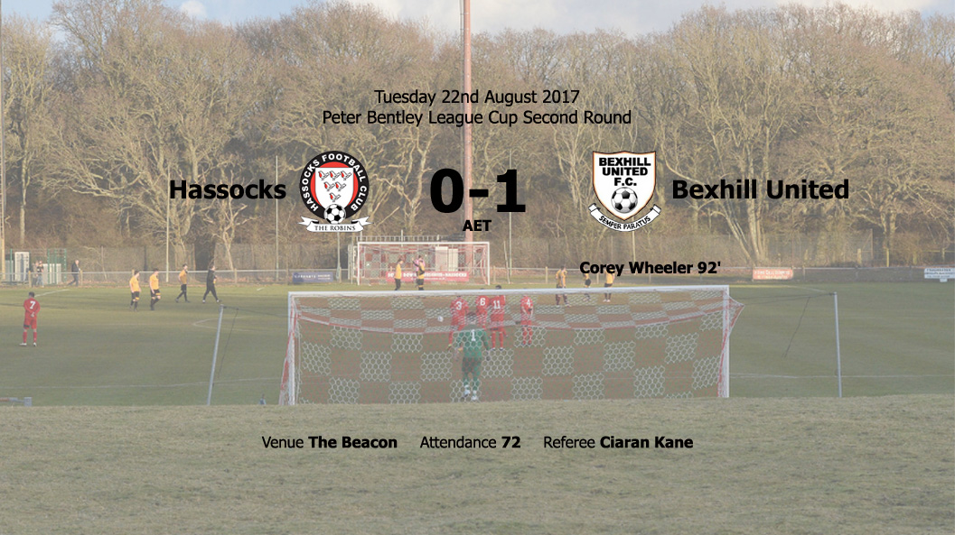 Report: Hassocks 0-1 Bexhill United, 22/08/17