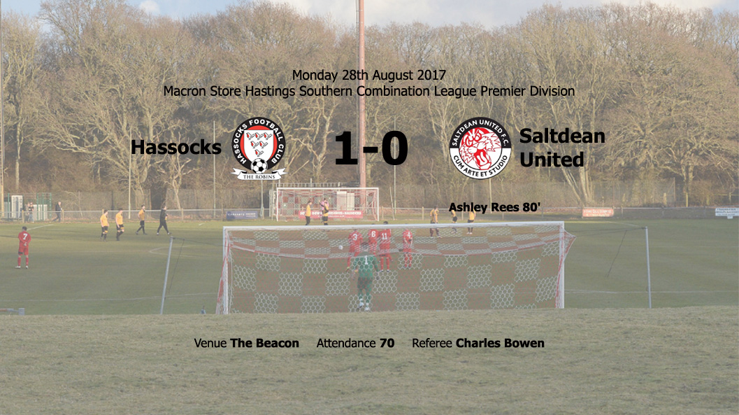 Report: Hassocks 0-1 Saltdean United, 28/08/18