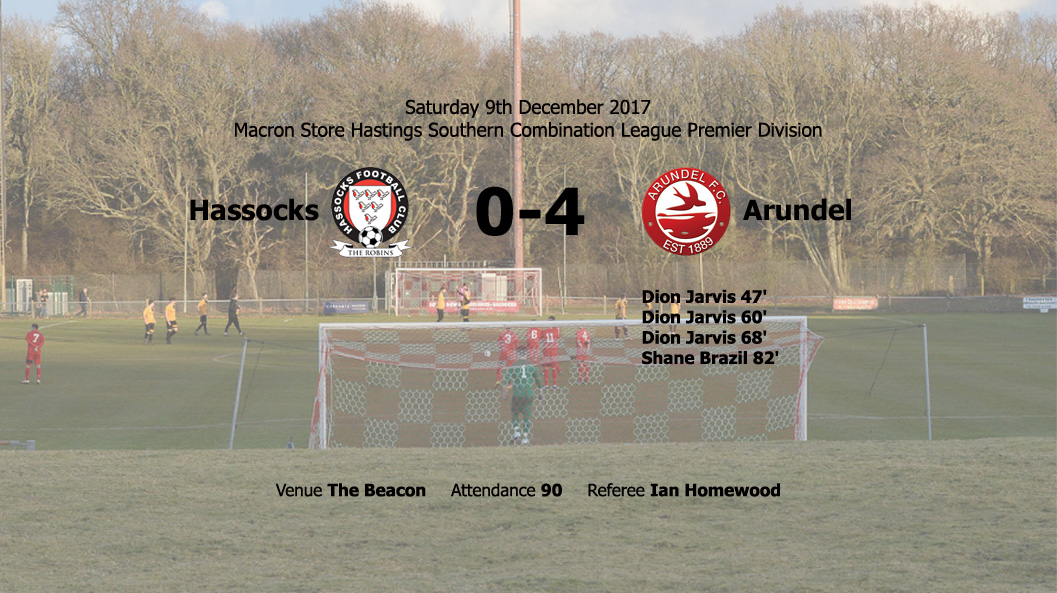 Report: Hassocks 0-4 Arundel, 09/12/17