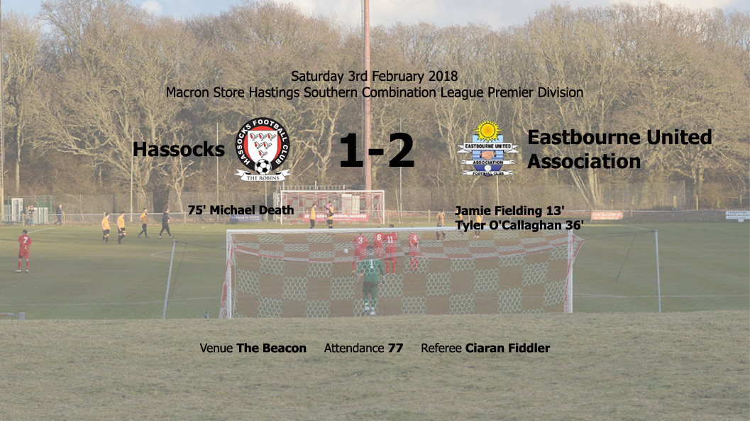 Report: Hassocks 1-2 Eastbourne United Association, 03/02/18