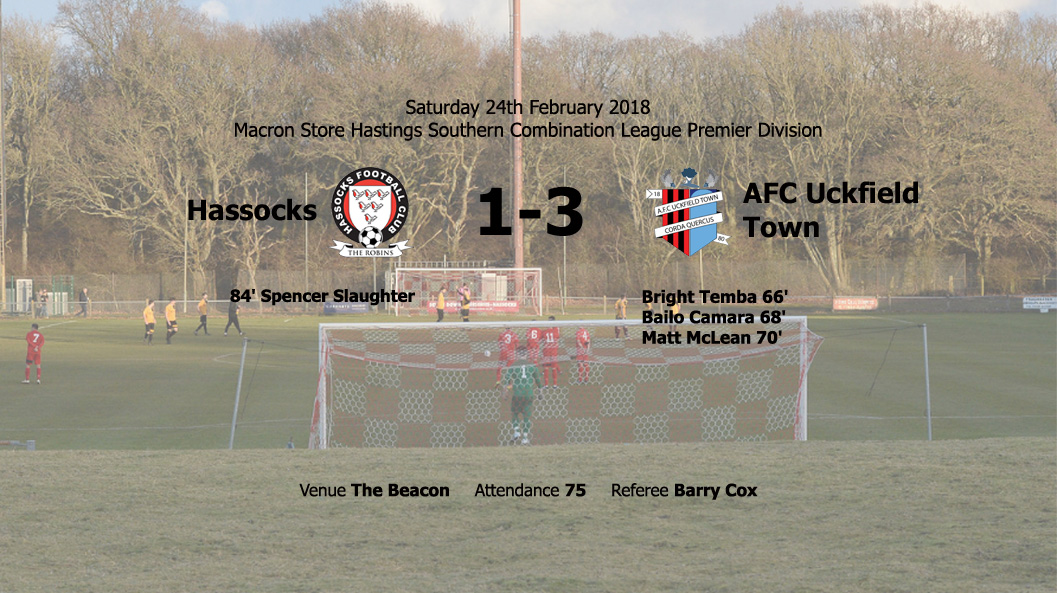 Report: Hassocks 1-3 AFC Uckfield Town, 24/02/18