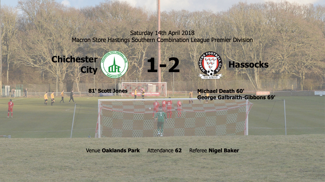 Report: Chichester City 1-2 Hassocks, 14/04/18