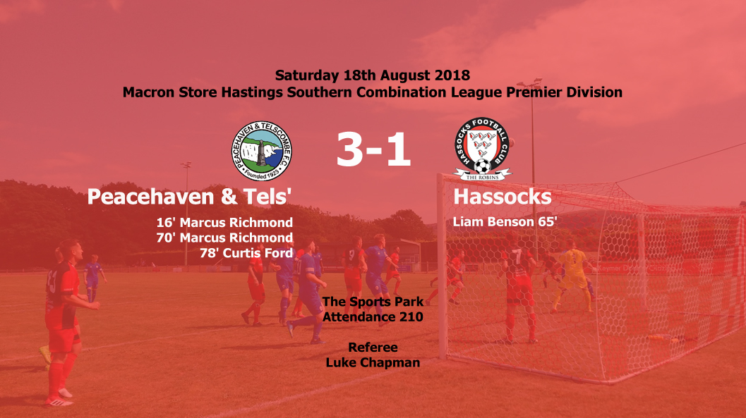 Report: Peacehaven & Telscombe 3-1 Hassocks, 18/08/18