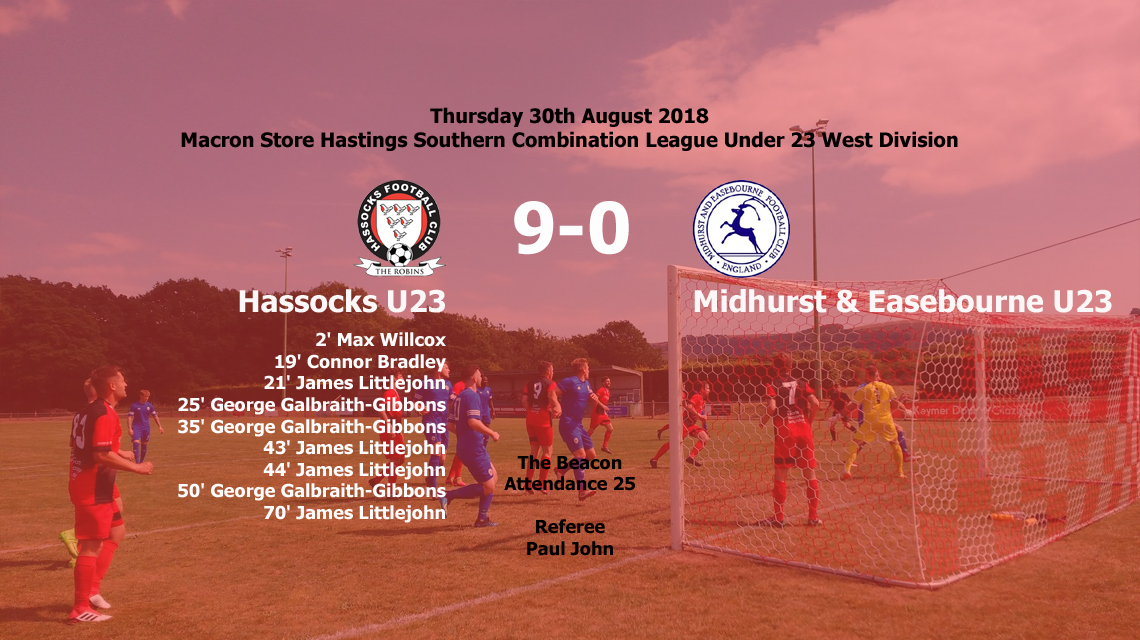 Report: Hassocks U23 9-0 Midhurst & Easebourne U23