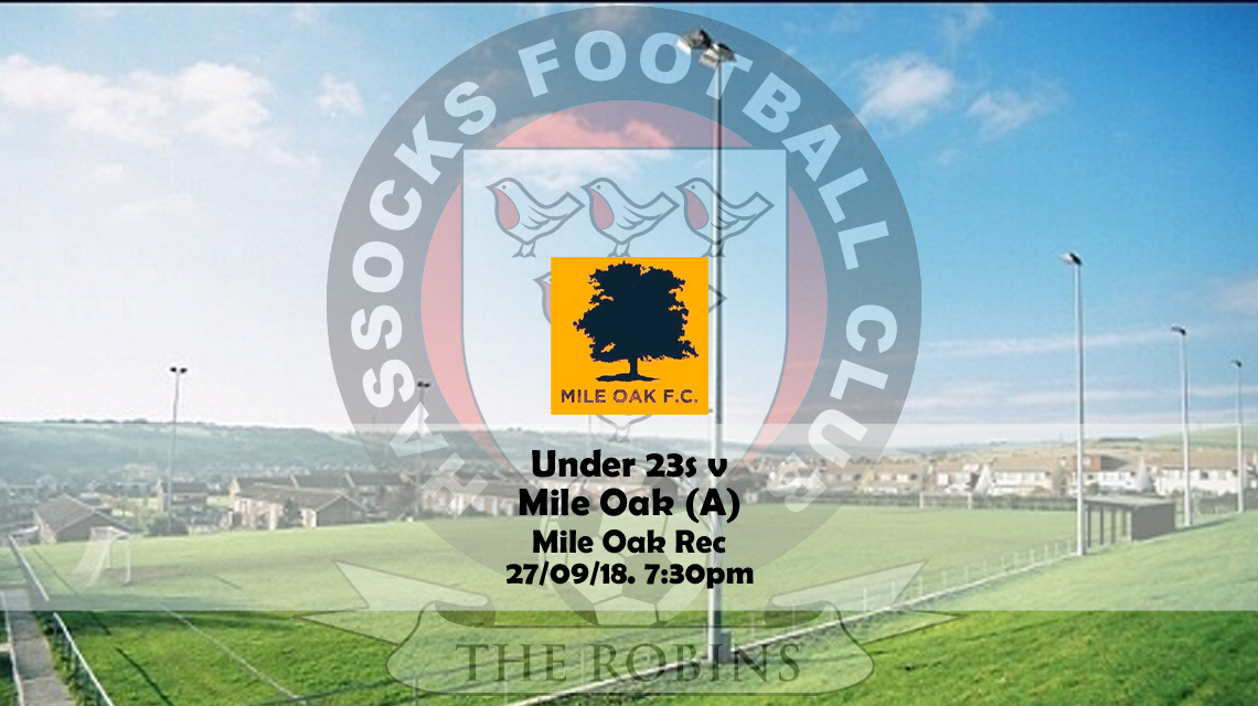 Preview: Mile Oak U23 v Hassocks U23, 27/09/18