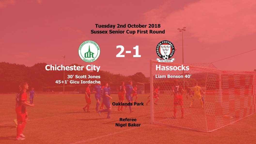 Report: Chichester City 2-1 Hassocks, 02/10/18