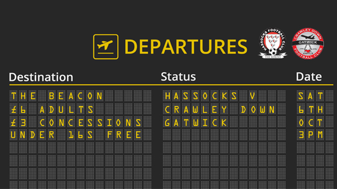 Preview: Hassocks v Crawley Down Gatwick, 06/10/18