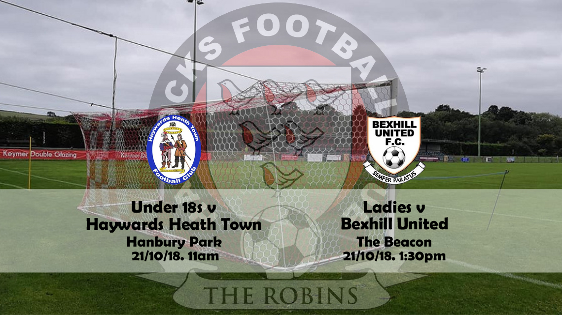 Preview: Robins Sunday Action, 21/10/18