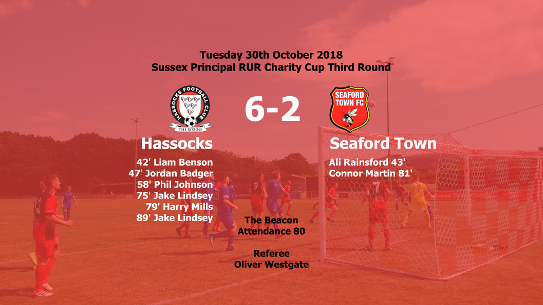 Report: Hassocks 6-2 Seaford Town, 30/10/18