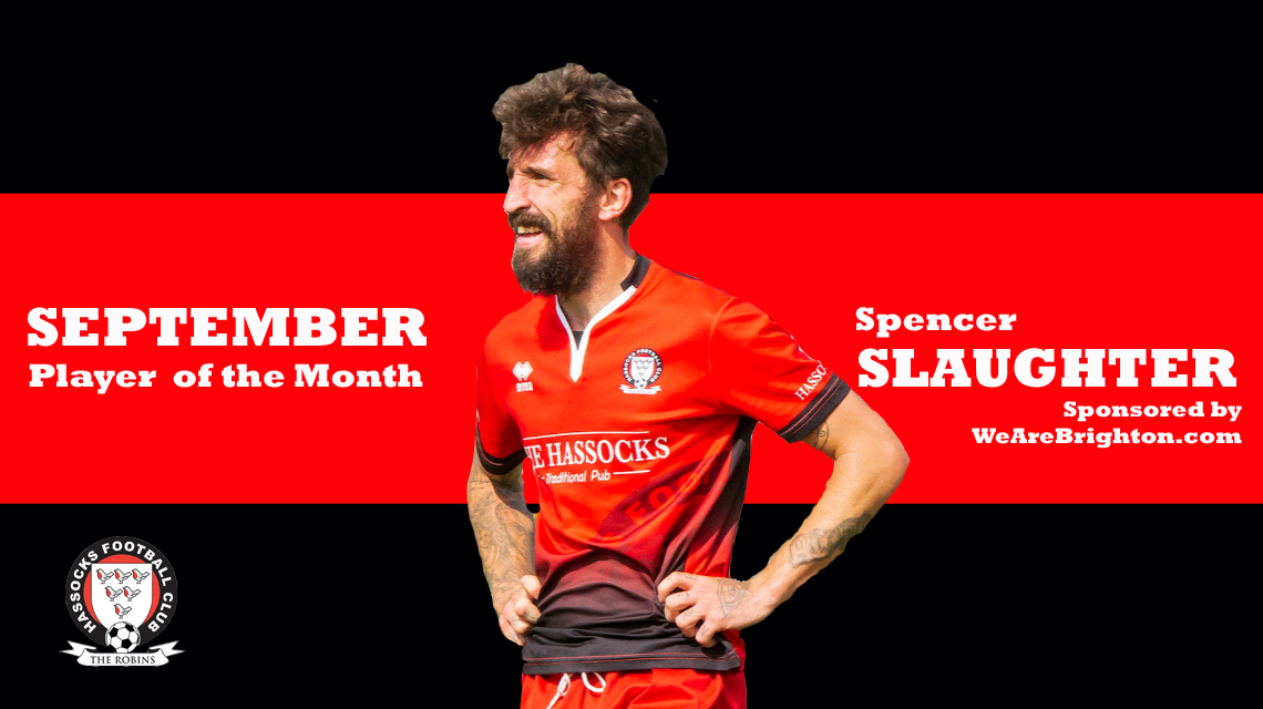 Slaughter wins Hassocks Player of the Month for September 2018