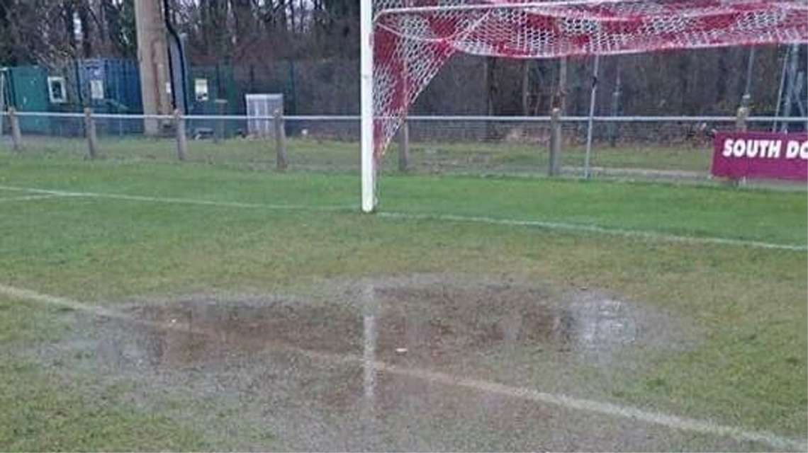 Under 23s game with Southwick postponed due to waterlogged pitch