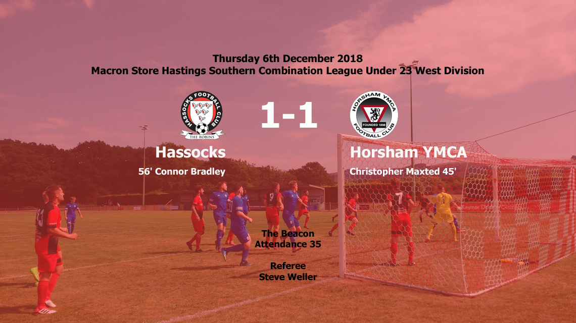 Report: Hassocks U23 1-1 Horsham YMCA U23, 06/12/18