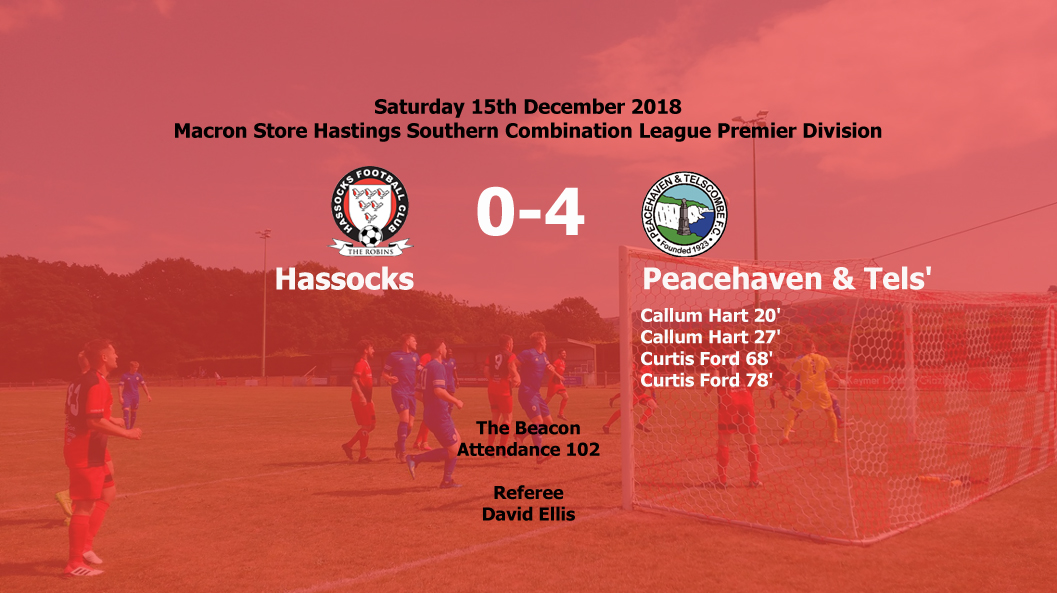 Report: Hassocks 0-4 Peacehaven & Telscombe, 15/12/18