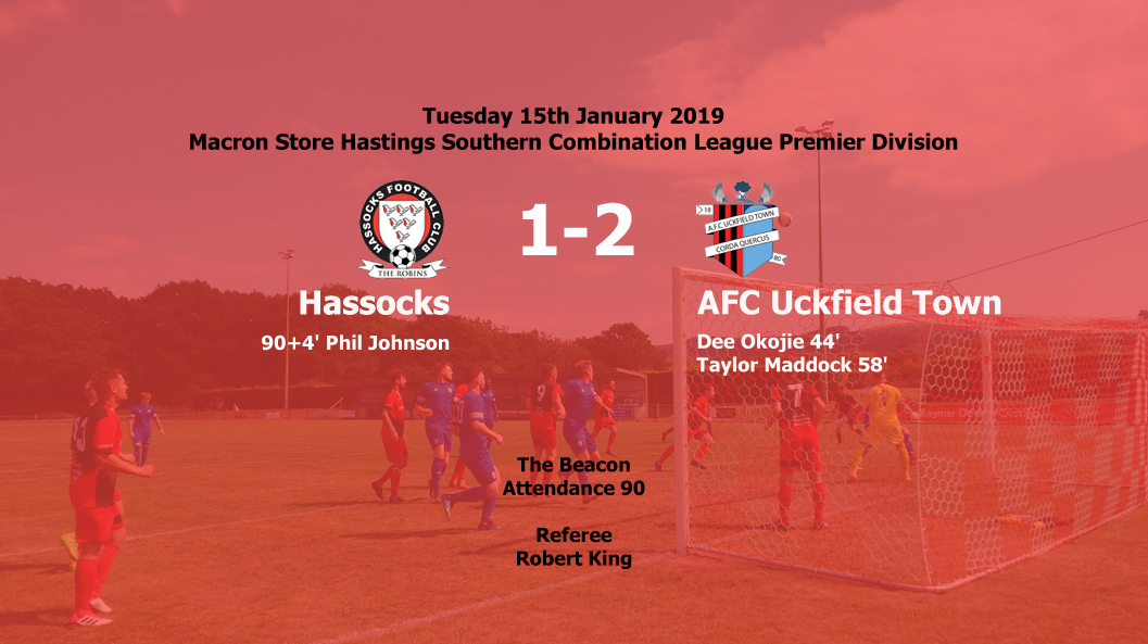 Report: Hassocks 1-2 AFC Uckfield Town, 15/01/19