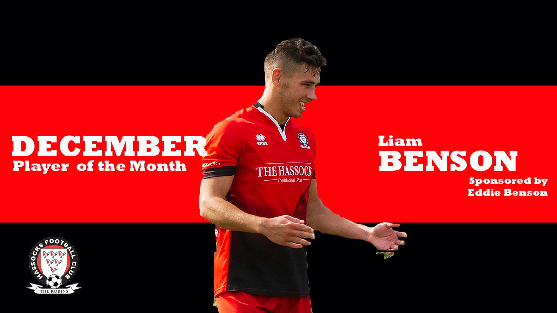 Benson wins December Player of the Month