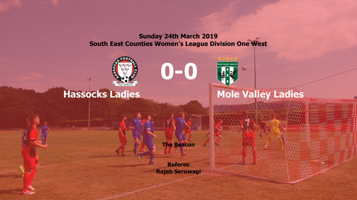 Report: Hassocks Ladies 0-0 Mole Valley Ladies, 24/03/19