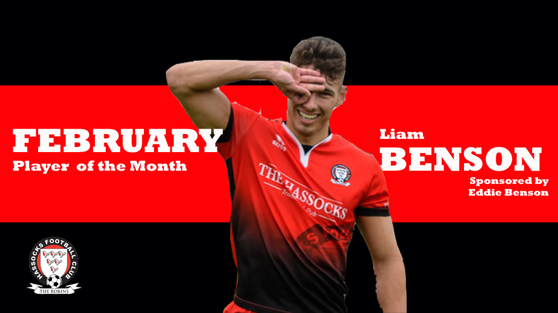 Benson named as the Robins February Player of the Month