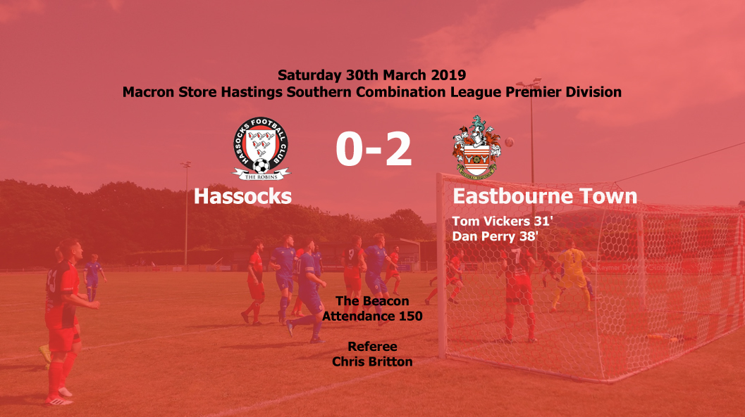 Report: Hassocks 0-2 Eastbourne Town, 30/03/19