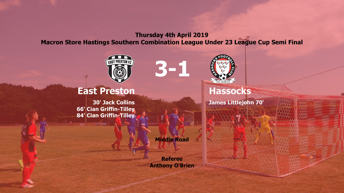 Report: East Preston U23 3-1 Hassocks U23, 04/04/19