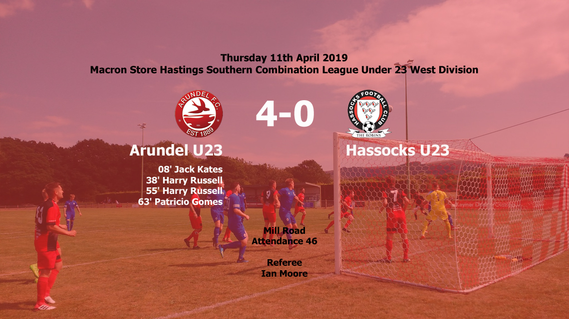Report: Arundel U23 0-4 Hassocks U23, 11/04/19