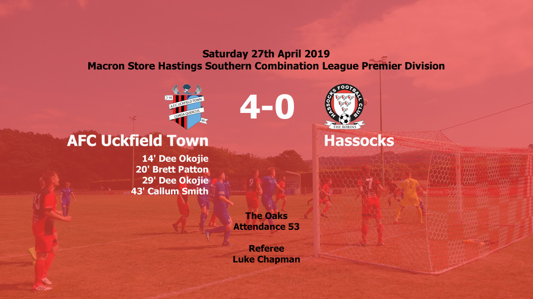 Report: AFC Uckfield Town 4-0 Hassocks, 27/04/19