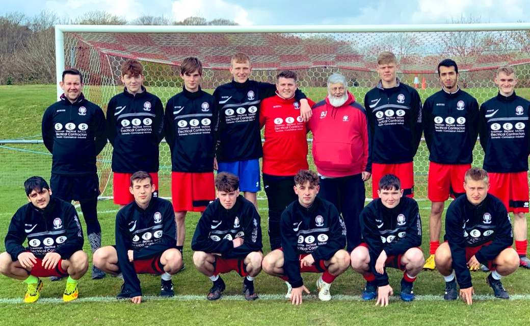 Under 18s secure runners up spot in seven goal thriller