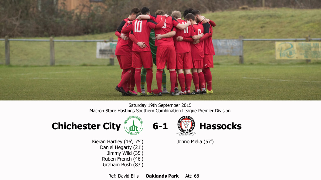 Report: Chichester City 6-1 Hassocks, 19/09/15
