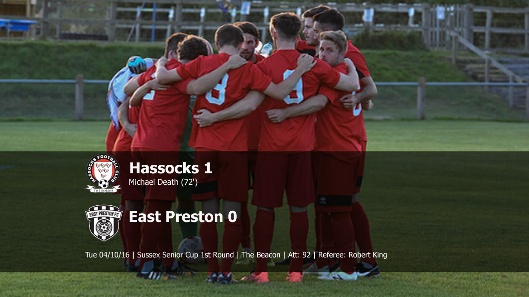 Report: Hassocks 1-0 East Preston, 04/10/16