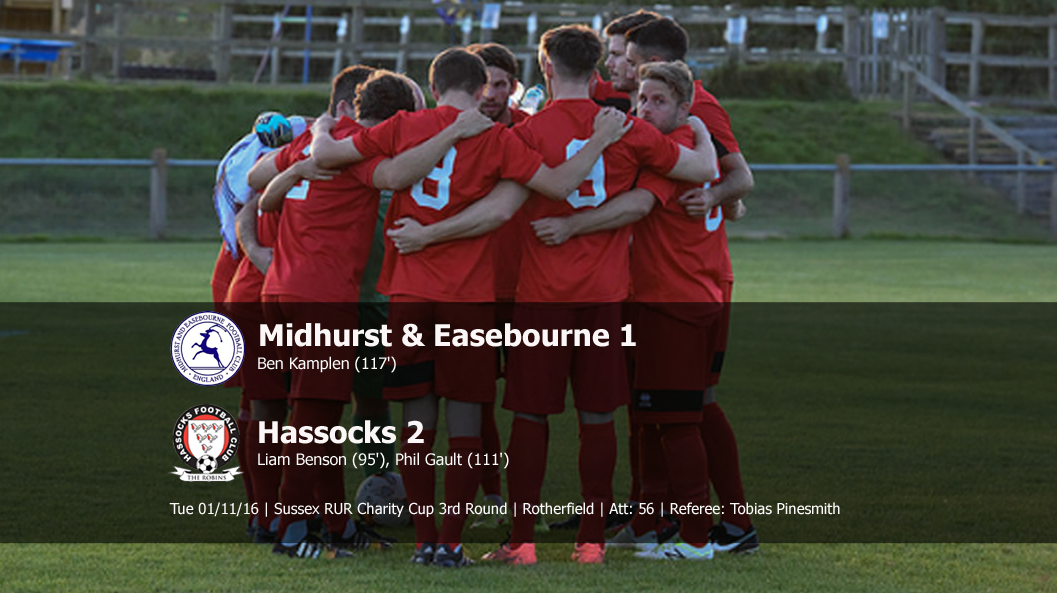 Report: Midhurst & Easebourne 1-2 Hassocks, 01/11/16