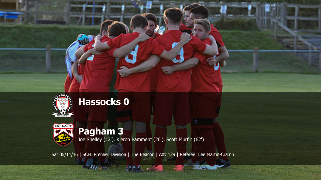 Report: Hassocks 0-3 Pagham, 05/11/16