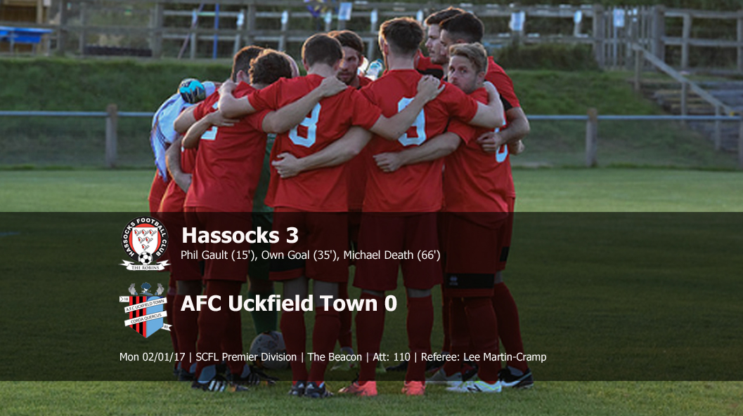 Report: Hassocks 3-0 AFC Uckfield Town, 02/01/17