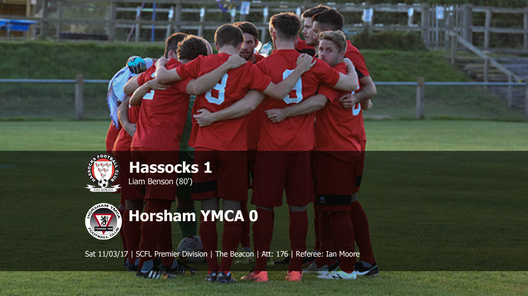 Report: Hassocks 1-0 Horsham YMCA, 11/03/17