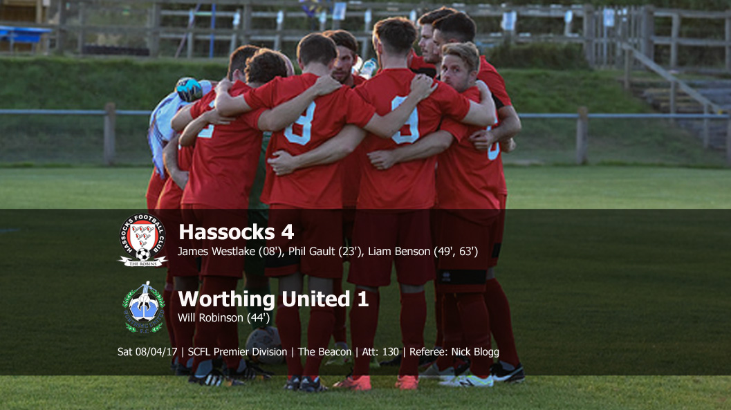 Report: Hassocks 4-1 Worthing United, 08/04/17