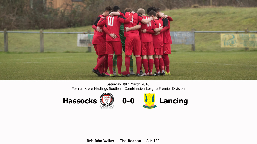 Report: Hassocks 0-0 Lancing, 19/03/16