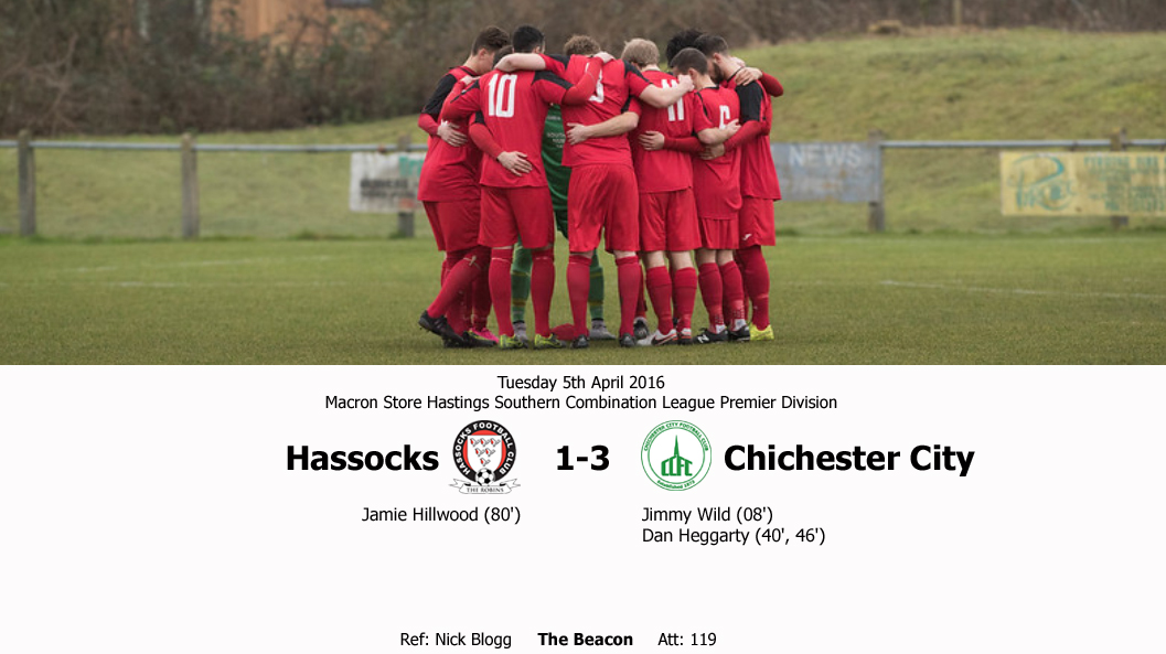 Report: Hassocks 1-3 Chichester City, 05/04/16