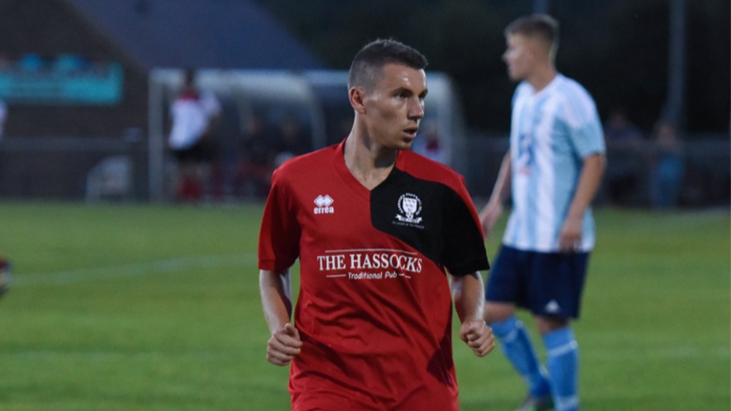 Hassocks midfielder James Westlake