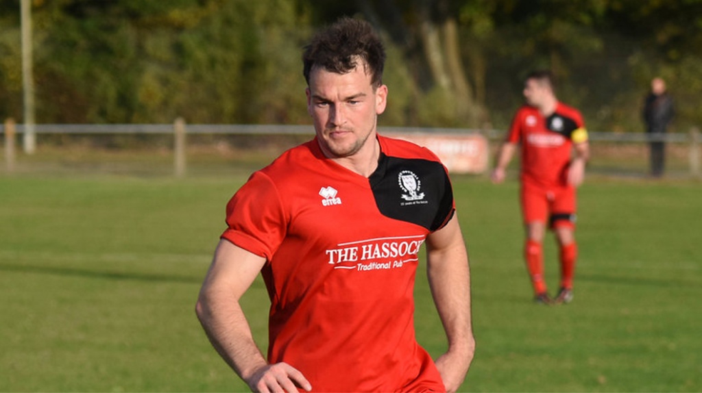 Hassocks striker Nathan Miles