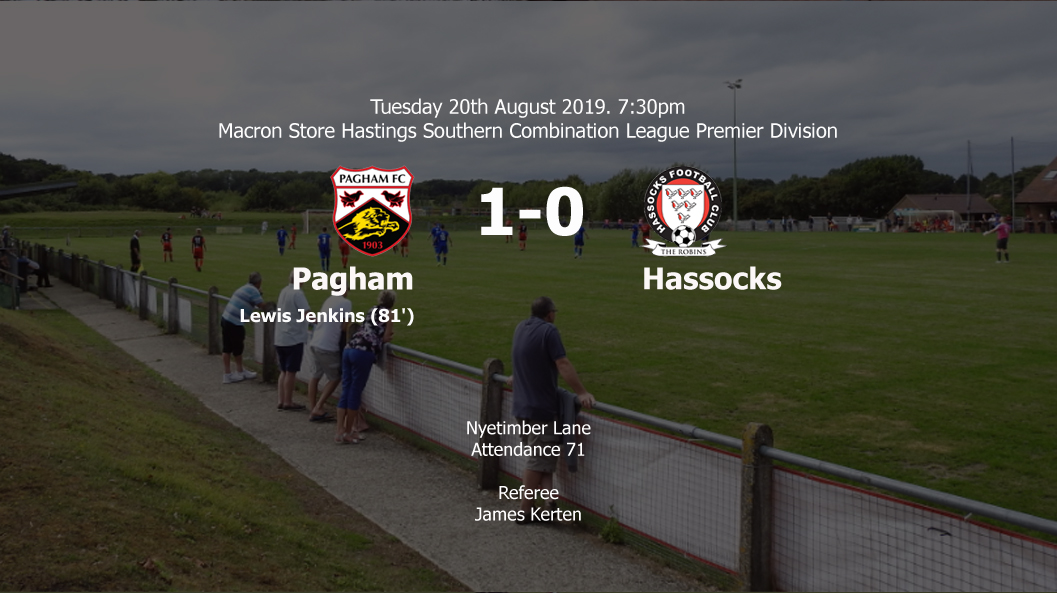 Report: Pagham 1-0 Hassocks, 20/08/19