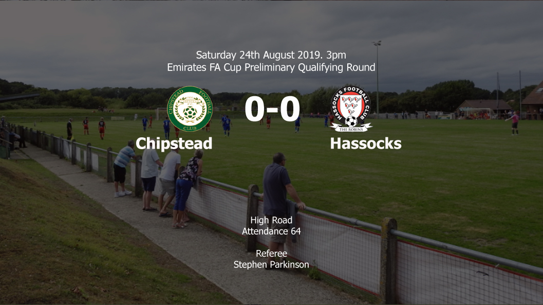 Report: Chipstead 0-0 Hassocks, 24/08/19