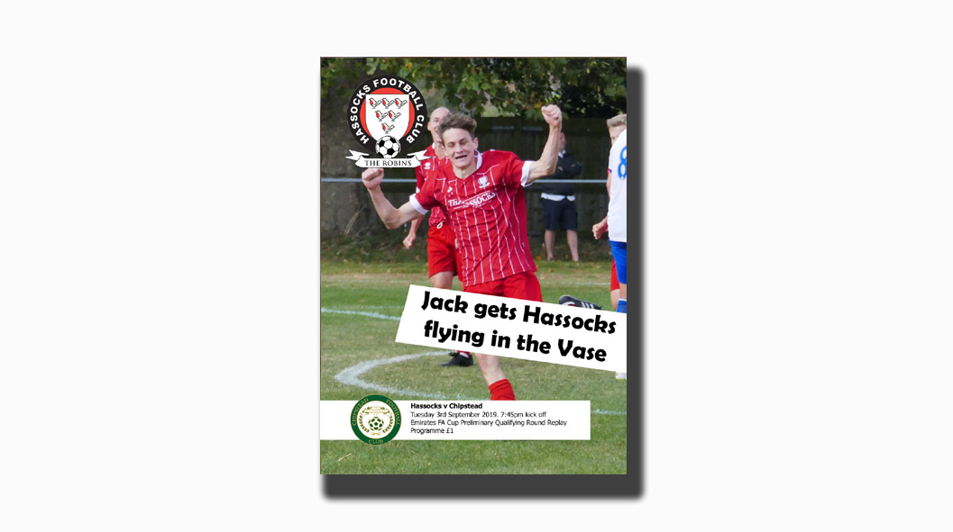 Matchday Programme: Hassocks v Chipstead, 03/09/19