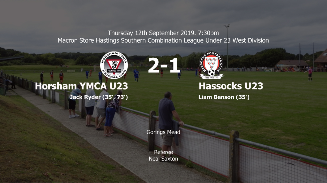 Report: Horsham YMCA U23 2-1 Hassocks U23, 12/09/19