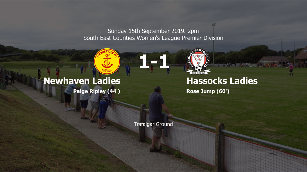 Report: Newhaven Ladies 1-1 Hassocks Ladies, 15/09/19