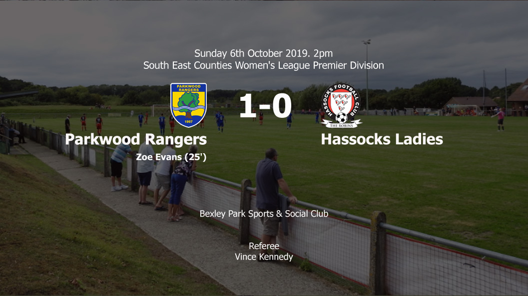 Report: Parkwood Rangers 1-0 Hassocks Ladies, 06/10/19