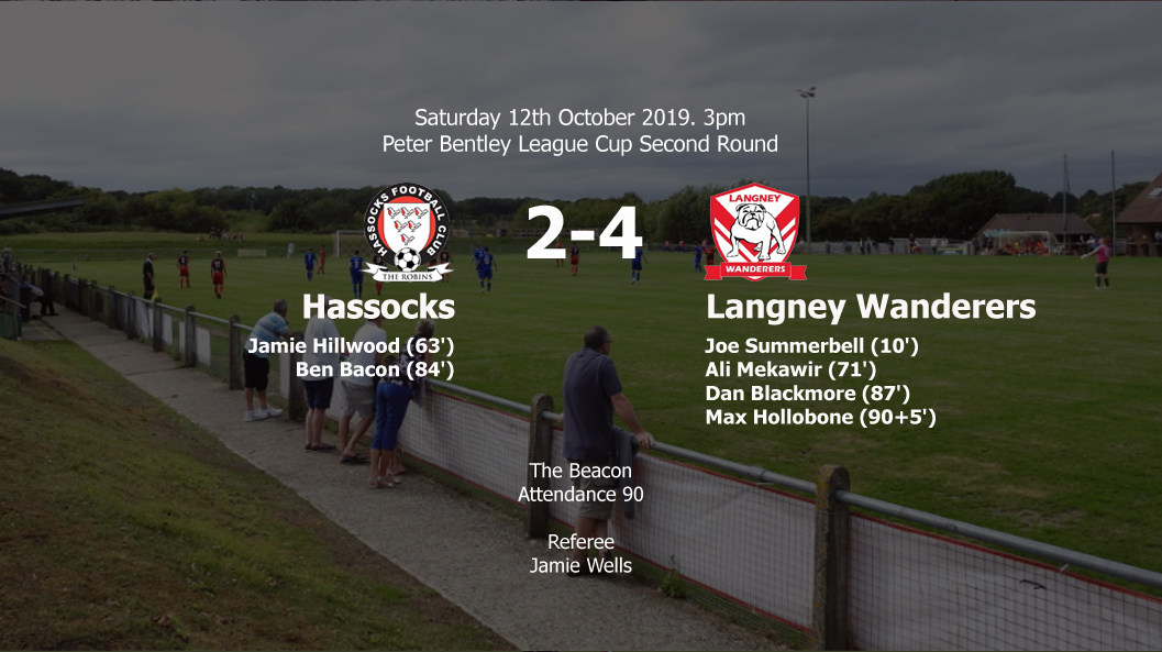 Report: Hassocks 2-4 Langney Wanderers, 12/10/19