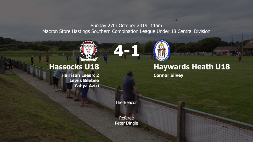 Report: Hassocks U18 4-1 Haywards Heath Town, 27/10/19